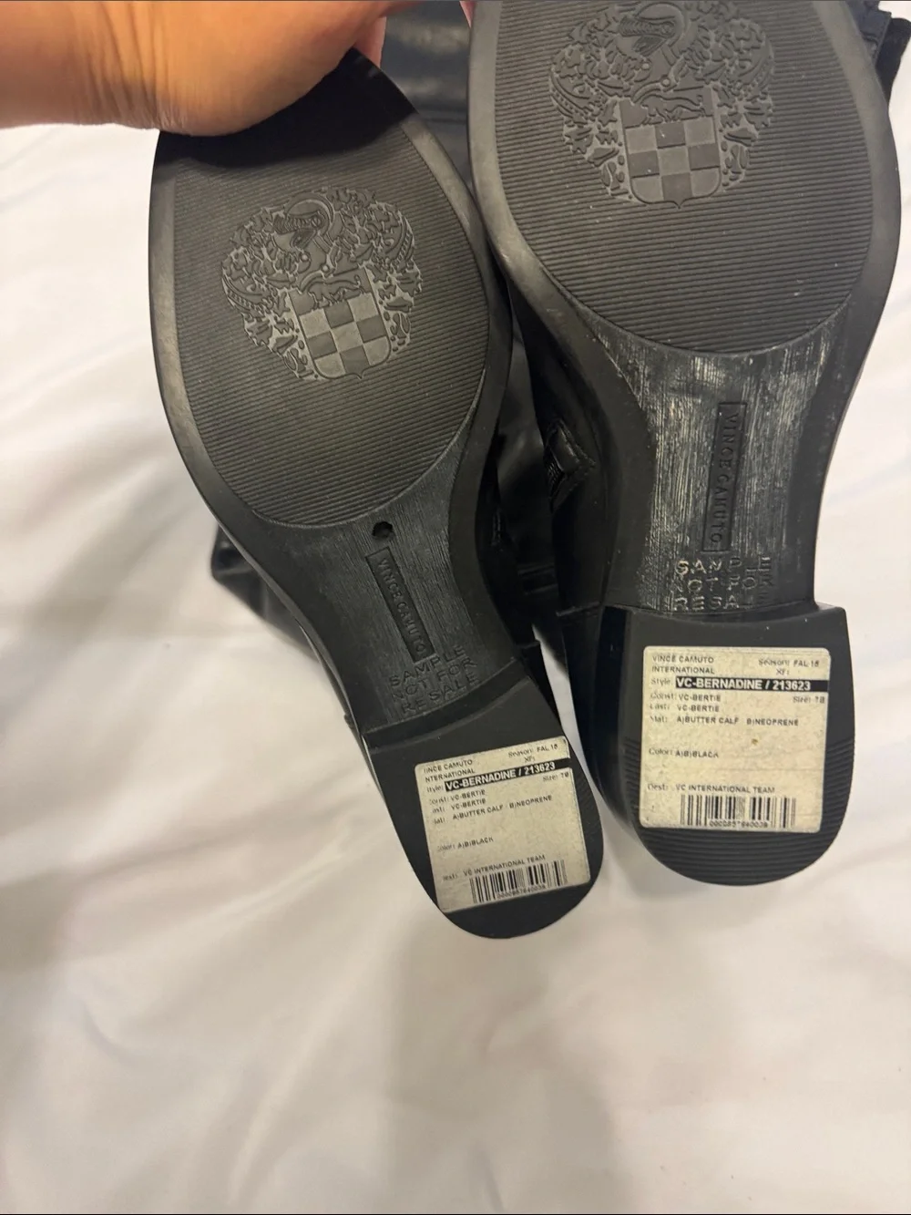 Vince Camuto sleek black